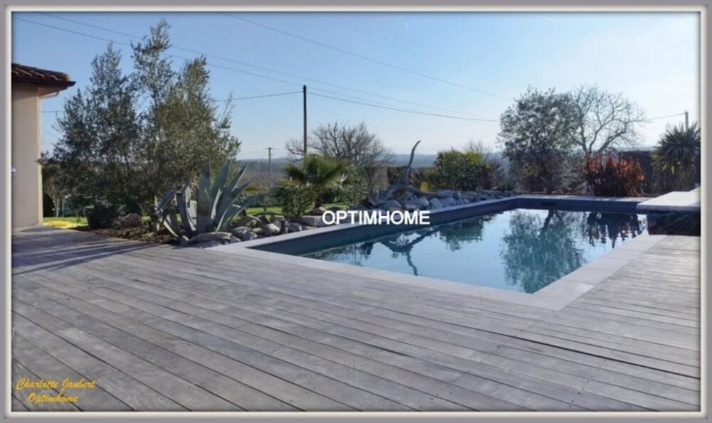 Elegante maison contemporaine + piscine proche de la ROCHE CHALAIS (24)