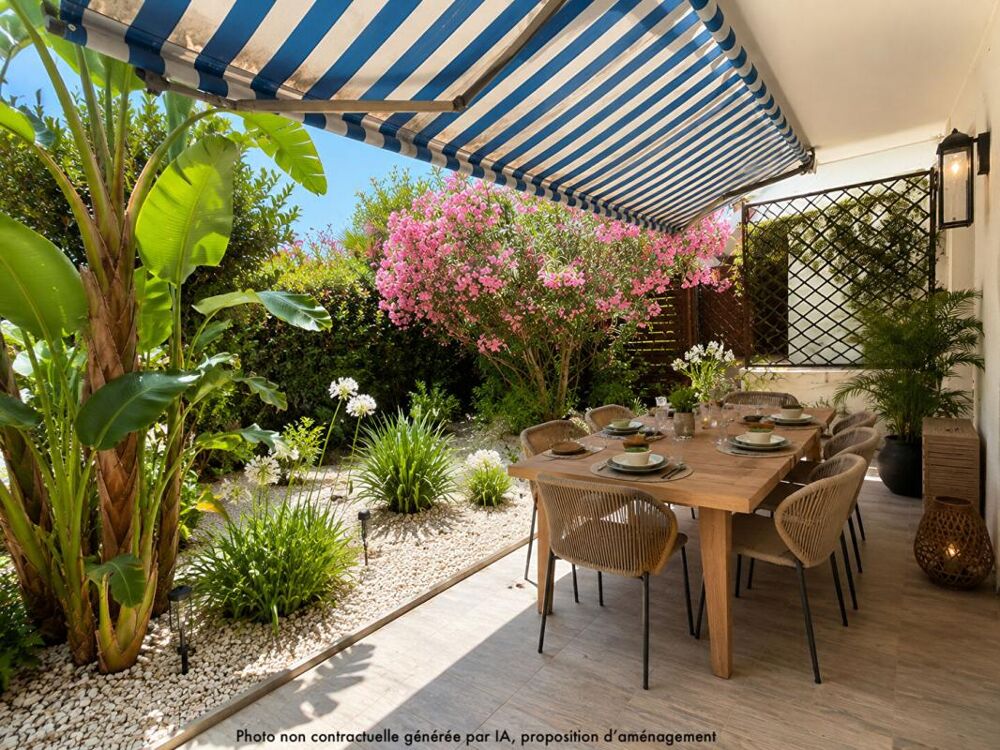 Appartement traversant 3P 68m2 rez-de-jardin 45m2