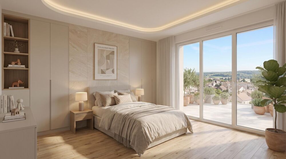 Vente Appartement PRIEURÉ – BEAU T3 AVEC BALCON ET  PARKING Dinard