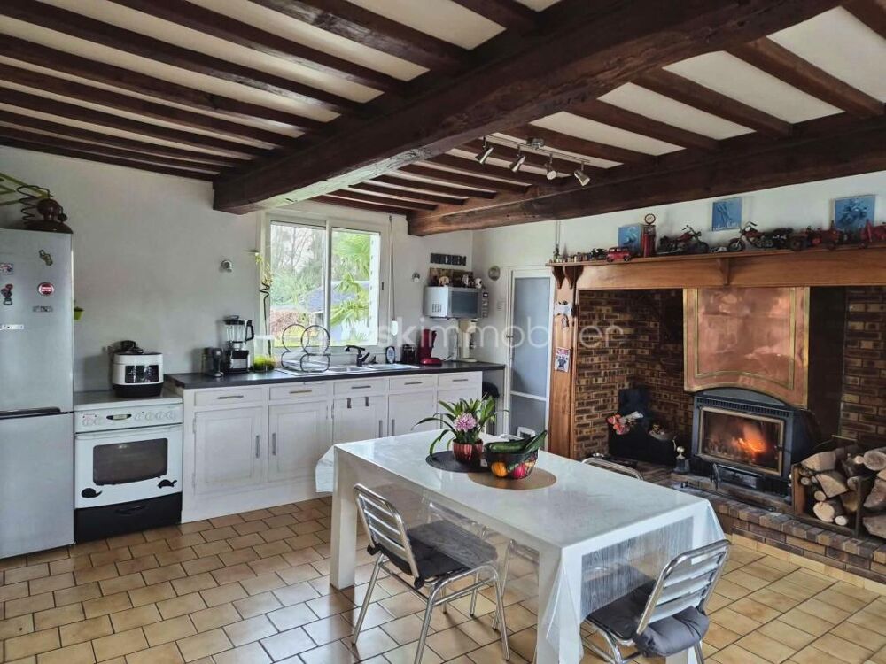 Vente Maison Longère rénovée clé en main – 170 m² – 4 100 m² de terrain – Citerne – Idéale grande famille / gîte / maison d'hôtes – 235 000 € Citerne