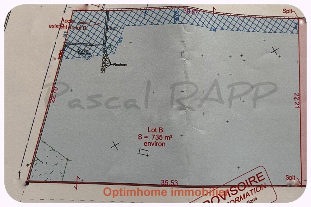 Vente Terrain Terrain à vendre de 735,00 m² GRAU D'AGDE (34) Grau d agde