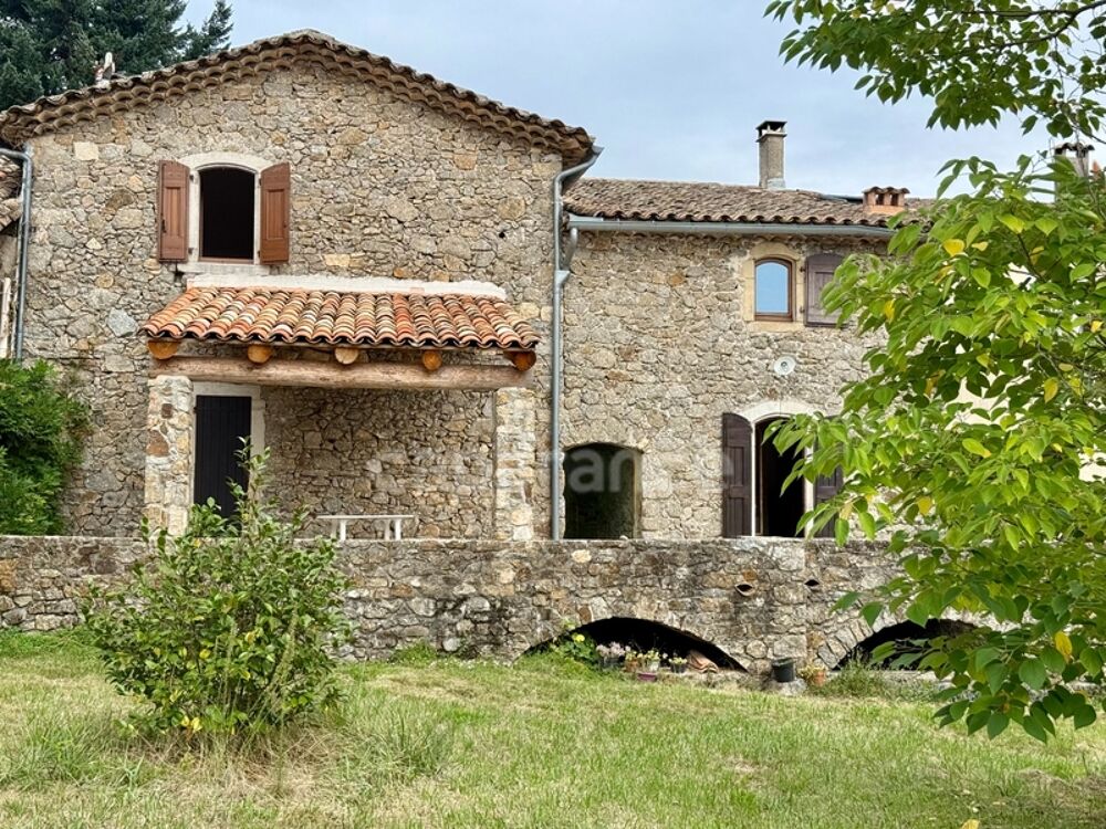 Maison bourgeoise mitoyenne à vendre 9 pièces COLOGNAC (30) terrain env. 1600m2