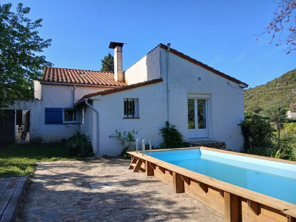 Dpt Pyrénées Orientales (66), à vendre REYNES, maison P6 de 136 m² sur terrain de 1.72 ha avec sous-sol et garage