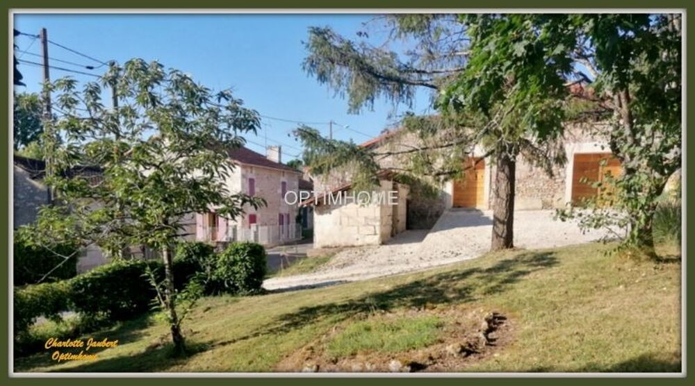 ensemble de 2 maisons en pierre + grand terrain