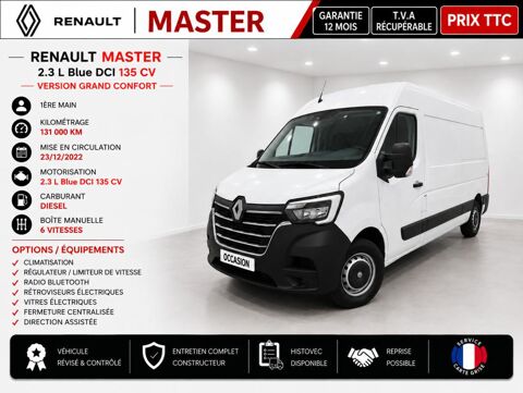 Renault Master 1&deg; Main / 2.3 Dci 135cv de 2023 L2H2 version GRAND CONFORT 3 2023 occasion Abbecourt 60430