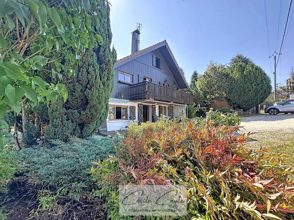 SAINT MARTIN D'URIAGE, chalet familial à 740 m daltitude  charme, cheminée et grand terrain