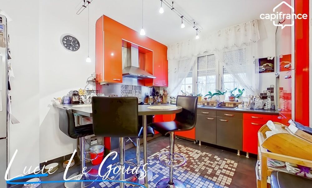 Vente Maison Maison mitoyenne 128 m² à Villerupt – 3 chambres, bureaux, sous-sol complet et grand garage Villerupt