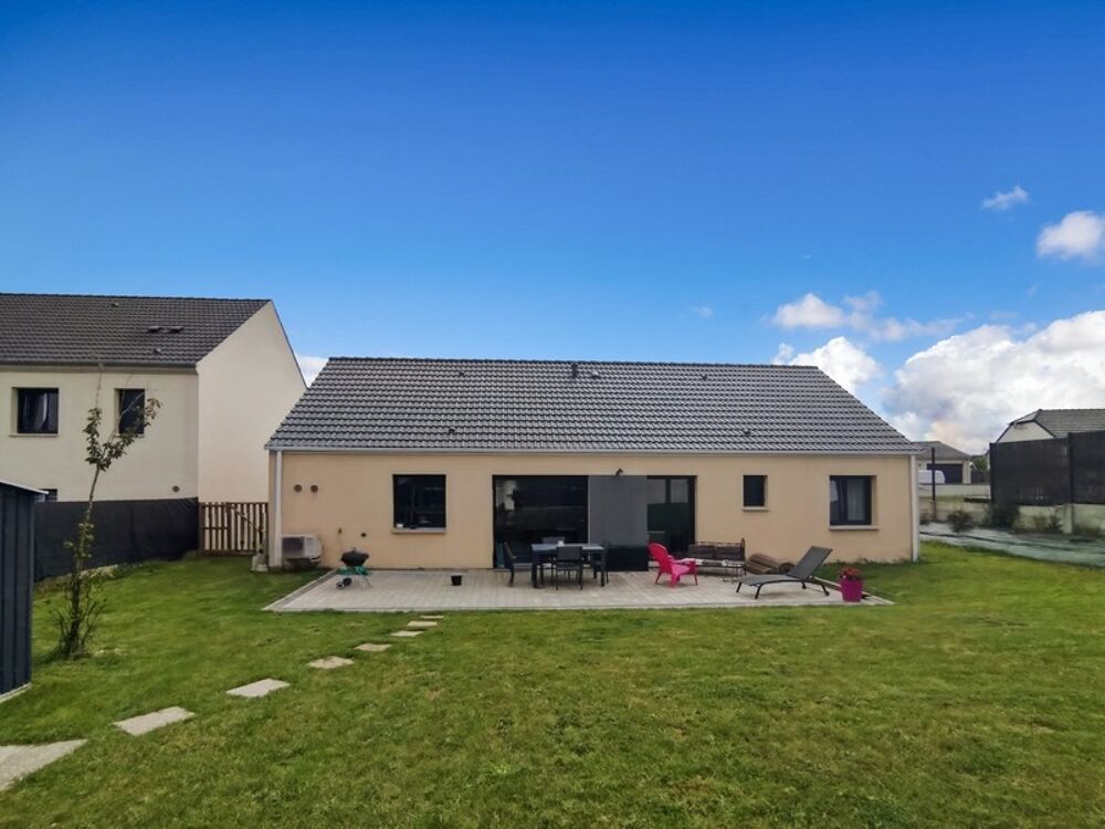 EXCLUSIVITE - 02100 GRICOURT - PAVILLON PLAIN PIED 2023 - PROCHE HOPITAL - AUCUNE MITOYENNETE - 4 CHAMBRES - JARDIN - DPE B