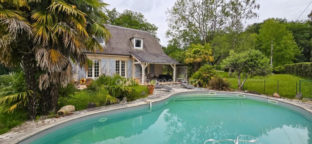 Maison à vendre 7 pièces BOSDARROS (64)Piscine, Vue Pyrénées et un logement indépendant!