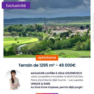  Terrain � vendre 1297 m�