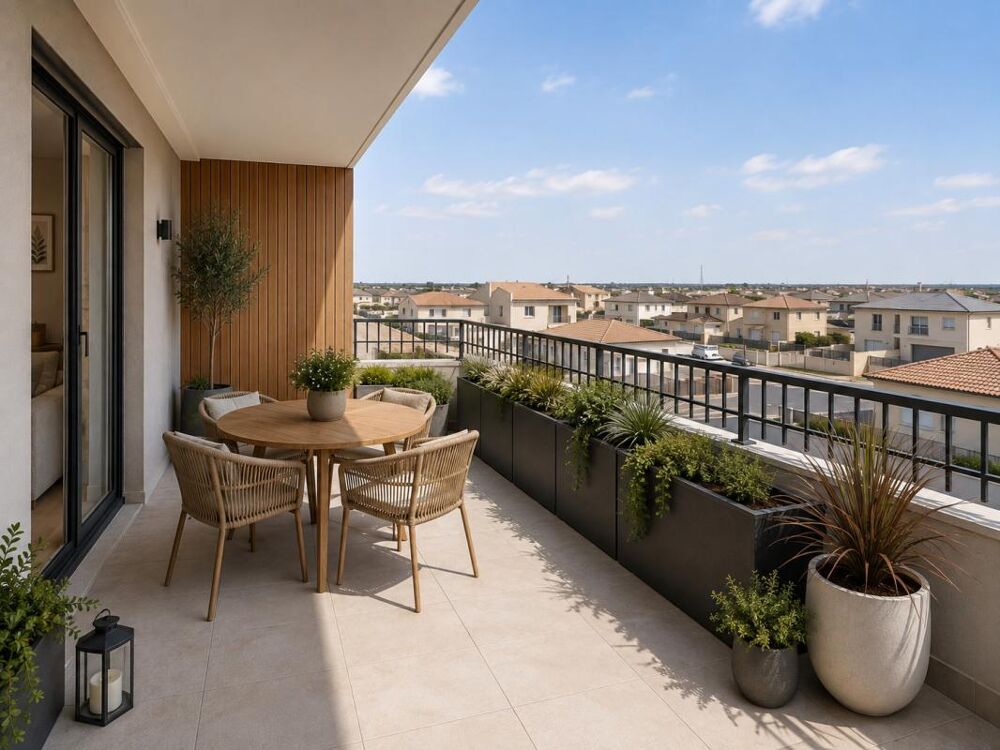 Vente Appartement 4 pièces spacieux, balcon, parking Cenon