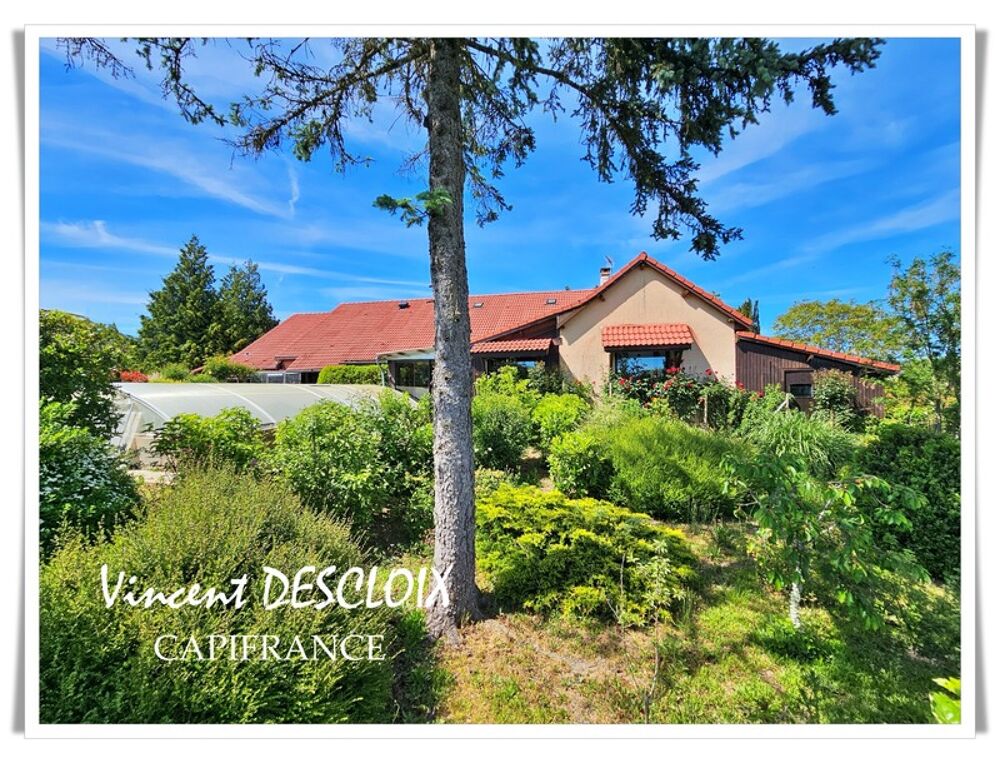 Maison de plain pied à vendre 7 pièces SAULIEU (21210) 2152m² de terrain clos