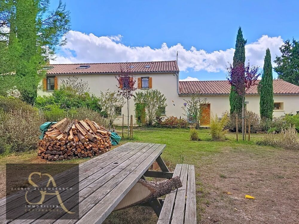 Domaine à vendre (Aude)  vue sur les Pyrénées  autonomie rare