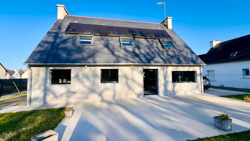 Vente Maison BEGMEIL (29) – Maison familiale rénovée avec prestations modernes, 5 chambres et terrasse plein sud à 700 m de la plage Begmeil