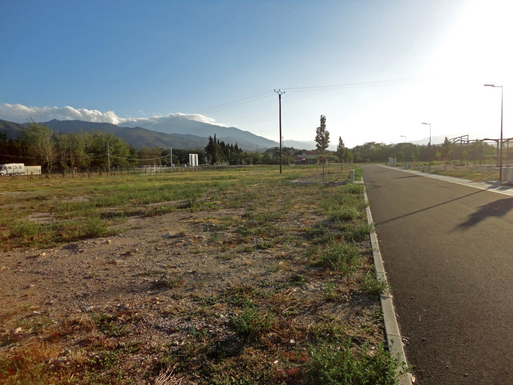Vente Terrain Dpt Pyrénées Orientales (66), à vendre ILLE SUR TET terrain constructible 9600m², plat, vaibilisé Ille sur tet