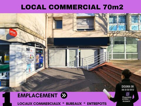 LOCAL COMMERCIAL 70 m&sup2;,  EMPLACEMENT N&deg;1, FACE SUPERMARCH&Eacute; MATCH ? AXE PASSANT 1700 60100 Creil