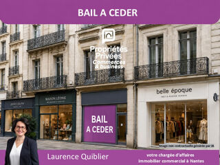   44000 NANTES PILORI - BAIL A CEDER, LOCAL COMMERCIAL AVEC LOGEMENT DE FONCTION Nantes