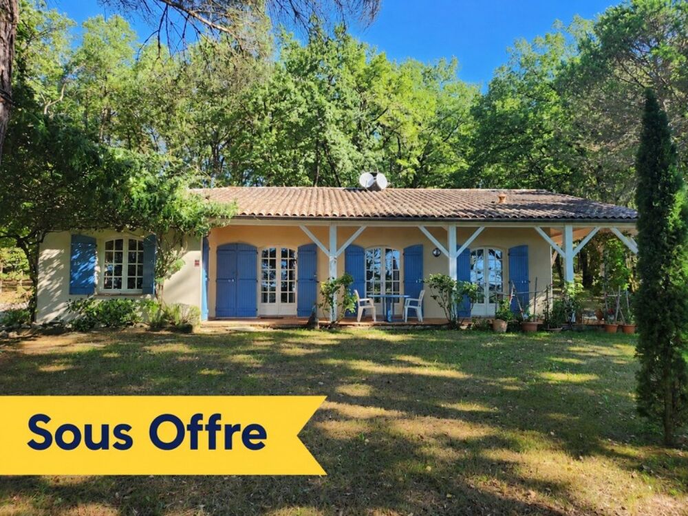 Vente Maison Belle villa de plain pied avec cadre exceptionnel -  à vendre -  4 pièces - proche de MONFLANQUIN 47150 (Lot-et-Garonne) Monflanquin