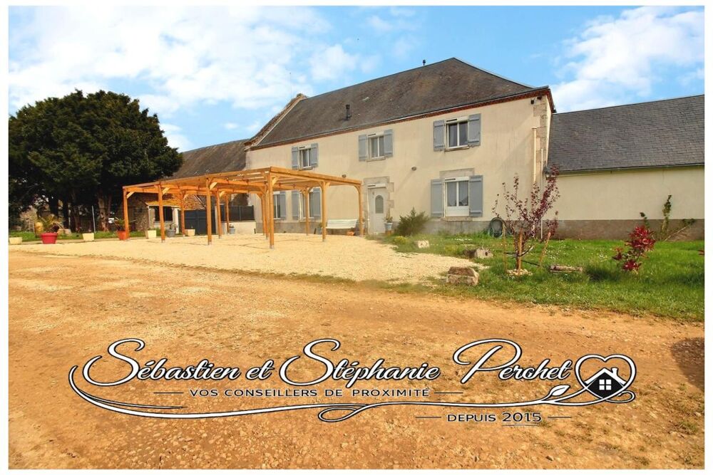 En exclusivité - Corps de ferme 362 m² - 8 chambres -terrain 1,2 ha - granges 500 m²