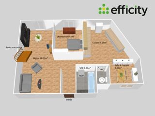  Appartement � vendre 4 pi�ces 80 m�