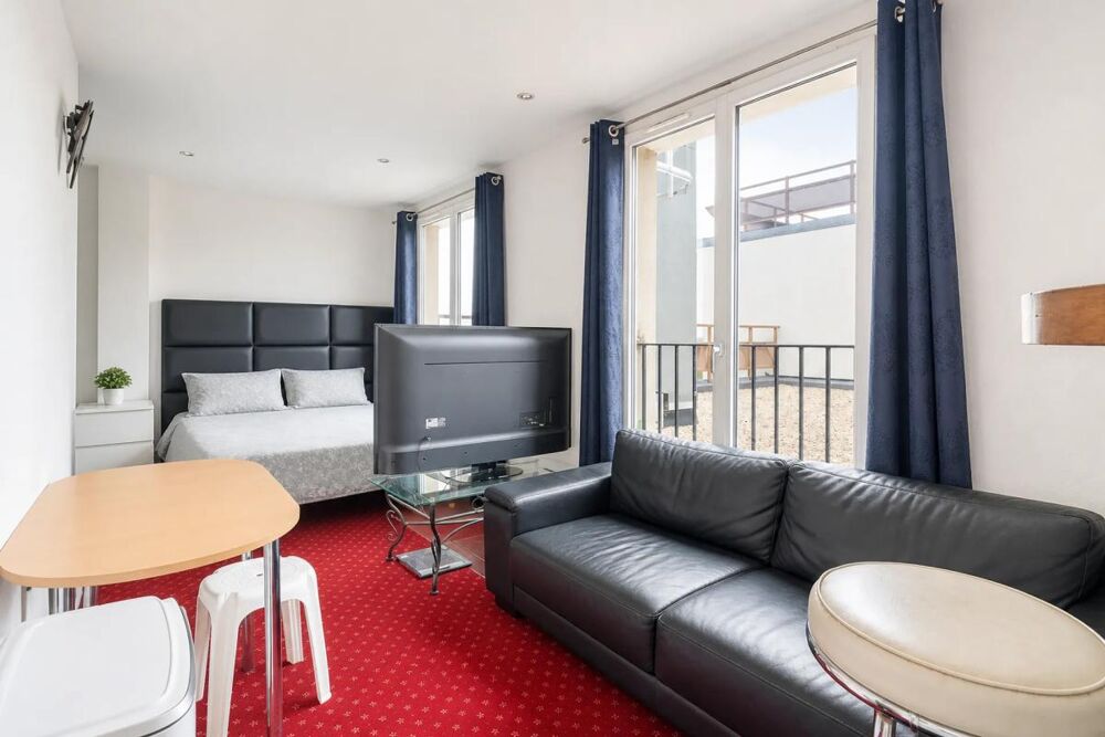Appartement 1 pièce - 26 m² à Villeneuve-la-Garenne - vendu loué