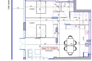  Appartement à vendre 3 pièces 80 m²