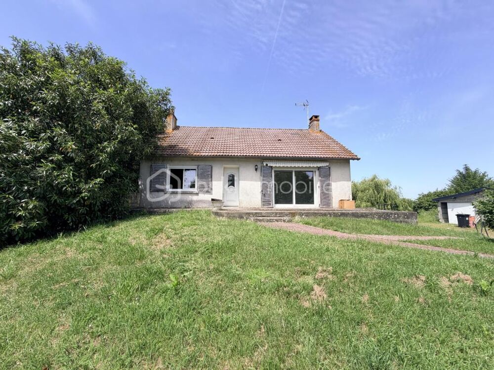 Maison sur sous sol à rénover sur un terrain de 5 761m²