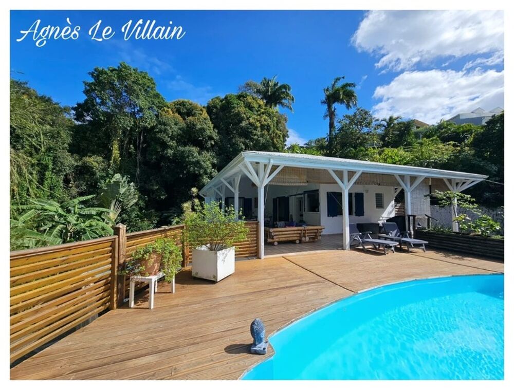 Vente Villa -- EXCLUSIVITÉ -- Villa Piscine + 2 Logements Plage Grande Anse à 800 m Deshaies