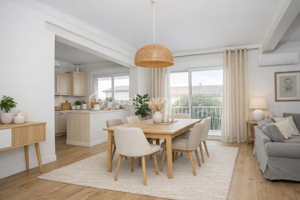 Spacieux appartement 4 pièces au Boucanet, à quelques enjambées de la plage