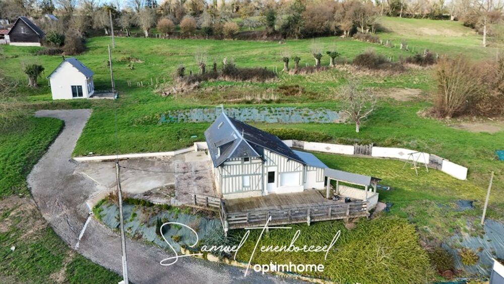 Maison normande avec vue panoramique sur la vallée de la Touques  COQUAINVILLIERS (14130)