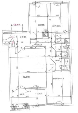  Appartement � vendre 3 pi�ces 72 m�