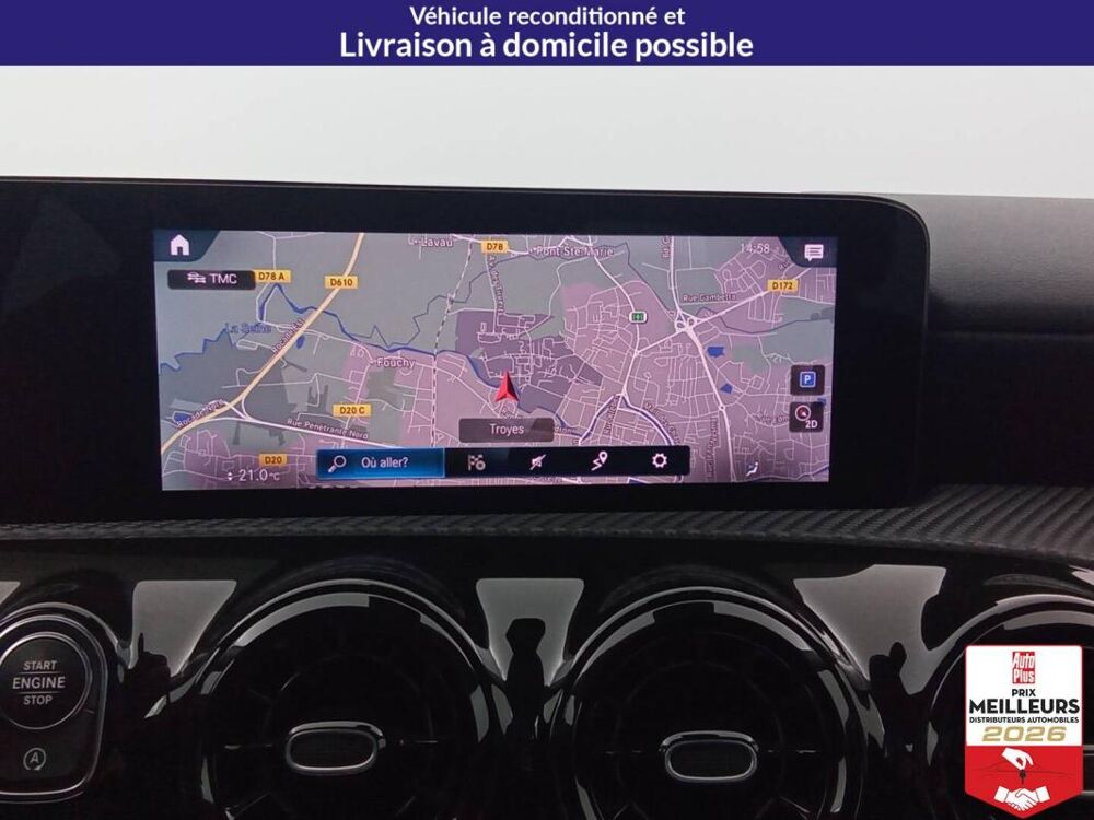 Classe A Berline 180d Style +GPS +Cam&eacute;ra 2020 occasion 10150 Lavau