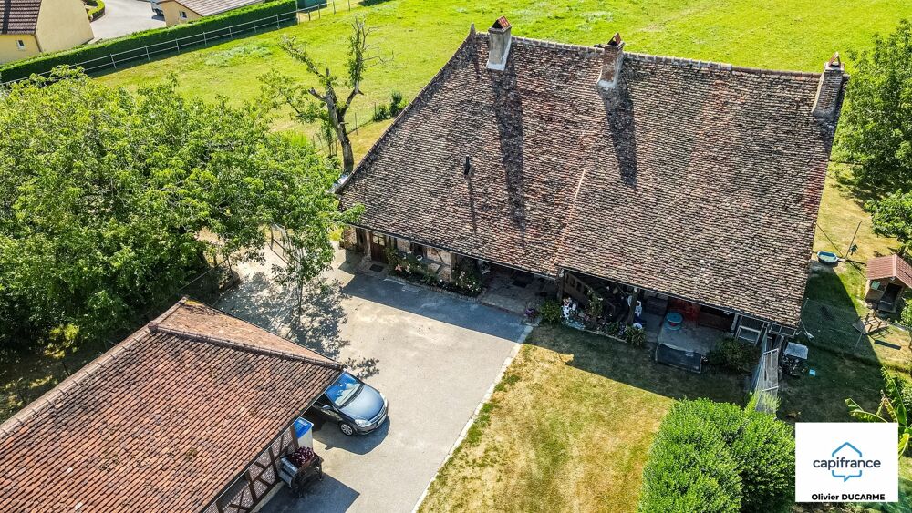 THUREY (71) Ferme Bressane avec dépendance et terrain de 2 ha, vente à terme occupée temporairement
