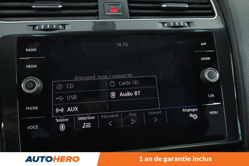 Golf VII 1.4 TSI BlueMotion Tech DSG7 5P 125 ch 2018 occasion 92130 Issy-les-Moulineaux