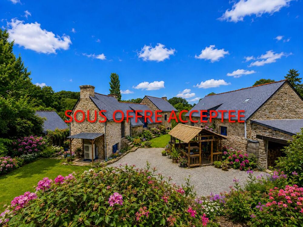 Belle maison en pierres de 1901 avec de nombreuses dépendances -134 m² habitables + 236 m2 aménageables supplémentaires - Terr