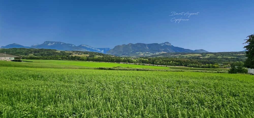 Vente Terrain GROISY – TERRAIN A BATIR DE 1 054 M² AVEC MAGNIFIQUE VUE Groisy