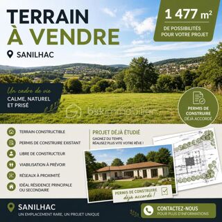  Terrain à vendre 1477 m²