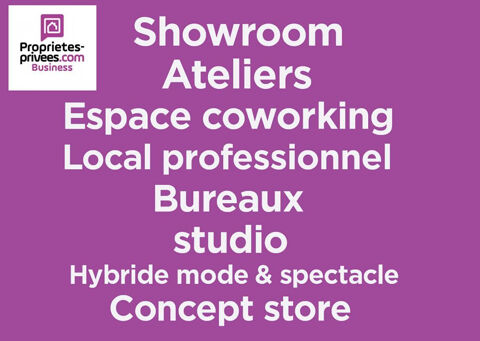   75011 PARIS - LOCAL COMMERCIAL À LOUER  380 M² - TOUTES ACTIVITÉS COMMERCIALES OU PROFESSIONNELLES SAUF RESTAURATION 