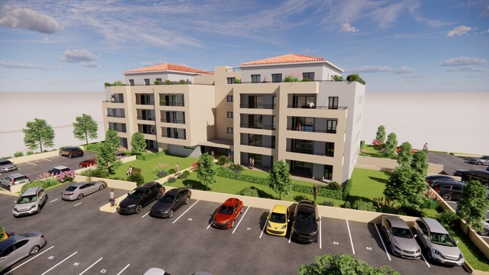 LUCCIANA appartement à vendre 3 pièces de 64,18 m2 avec terrasse de 16,61 M2