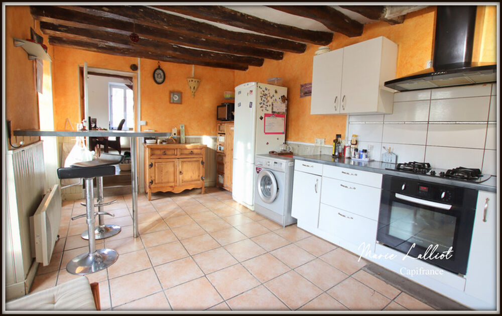 Maison à vendre 5 pièces COURCELLES-LE-ROI (45) Grande pièce, 3 chambres, véranda