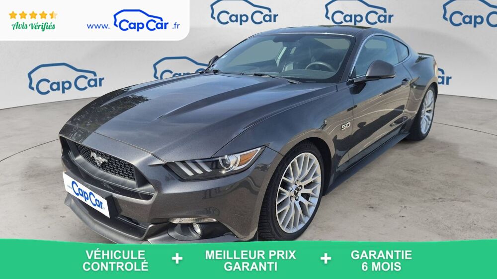 Mustang VI 5.0 V8 421 Gt Fastback - Premi&egrave;re main 2016 occasion 26200 Montelimar