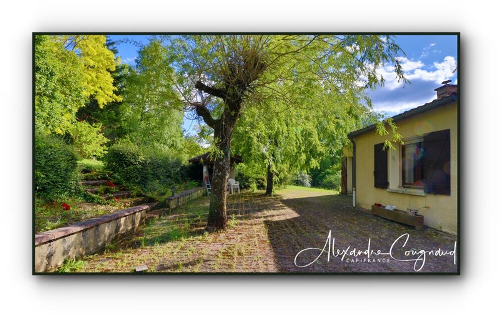 A vendre DOURGNE (81) - Maison de 106 m², 3 chambres, avec grand terrain arboré et demi sous-sol