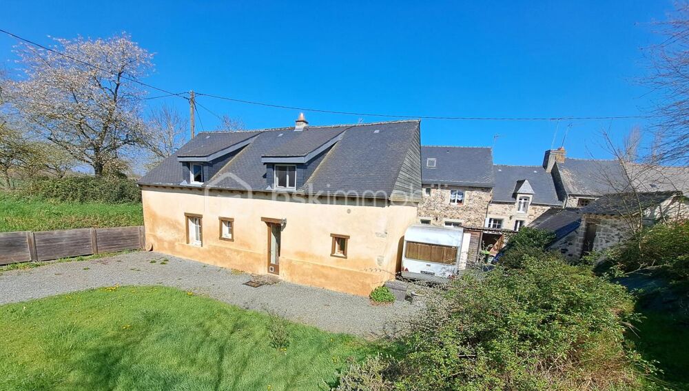 ? Maison à vendre près de Dinan  Rénovée, jardin, terrasse et caravane aménagée