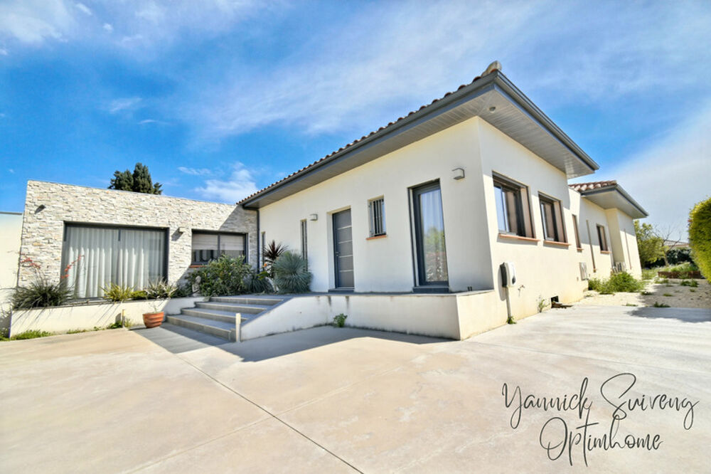 VILLA CONTEMPORAINE D'EXCEPTION AU COEUR DE LA SALANQUE - CLAIRA (66530)