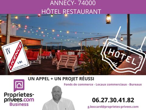 Secteur Annecy -  H&ocirc;tel Restaurant 900 m&sup2; sur 3.000m&sup2; de terrain 770000 74000 Annecy