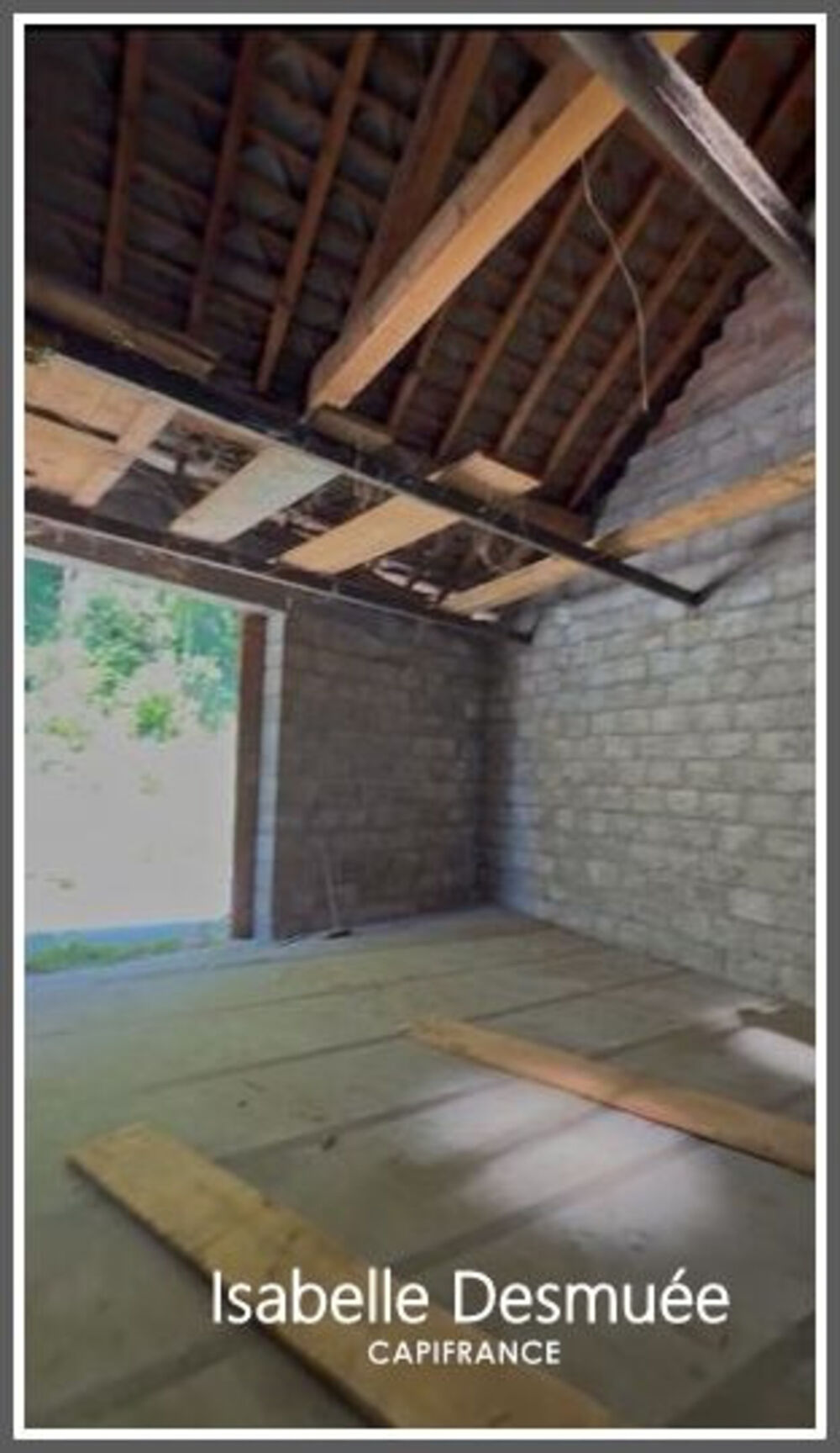 Grange en pierre de 100 m²  Stockage, atelier ou garage  Valbonnais