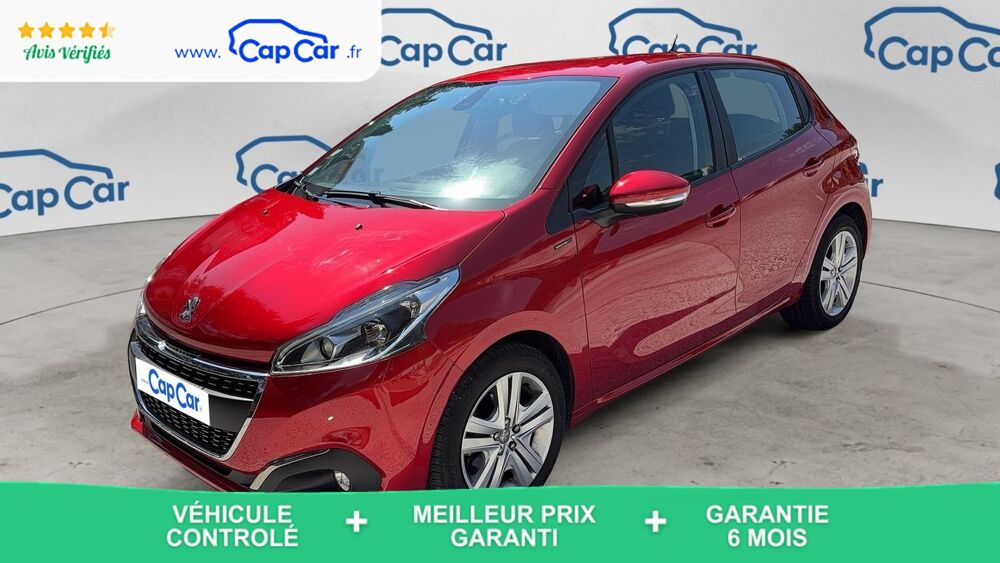 208 I 1.2 PureTech 82 Signature - Entretien constructeur 2018 occasion 06300 Nice