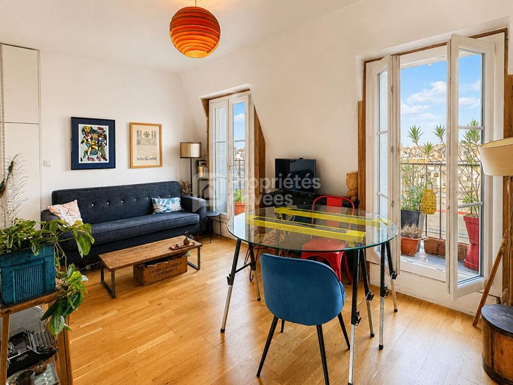 Vente Appartement 75009 PARIS - Quartier Martyrs-Lorette-Cadet- Appartement lumineux, traversant avec 6  balcons et belle vue Paris 9