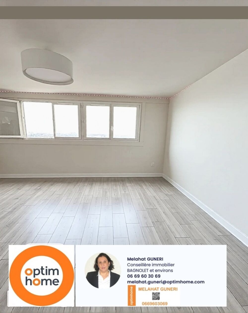 Appartement à vendre 3 pièces 71m2 BAGNOLET ET PLACE PARKING 230 000€