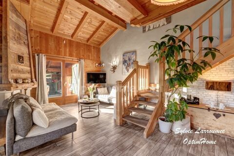 Vente Chalet EXCLUSIVITE - MEGEVE - CHALET 6 P - 163 m - VUE PANORAMIQUE MONT-BLANC ET MONTAGNES - 2 GARAGES - ATELIER - TERRAIN 1000 m - P Megeve